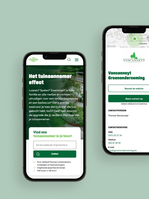 Groen van bij ons - inspiratie website voor particulieren