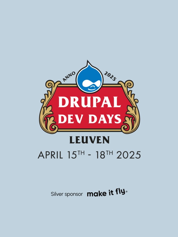 Make it fly - silver sponsor Drupal Dev Days